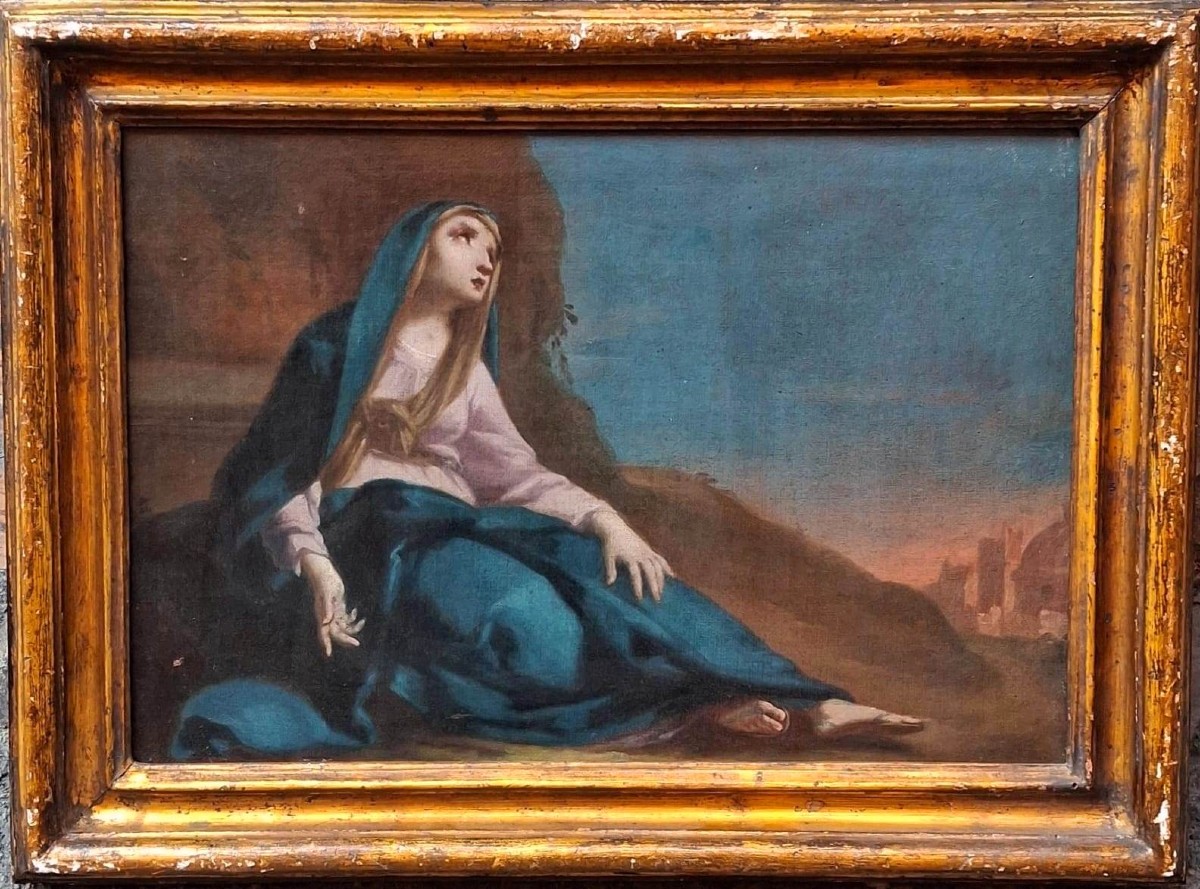 Giacomo Parolini - Ferrara - inizio XVIII secolo - Madonna addolorata-photo-2