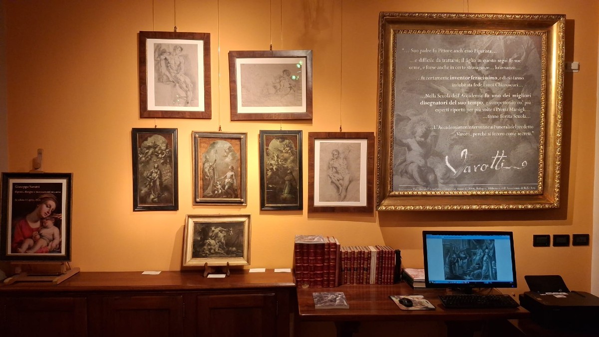 GIUSEPPE VAROTTI - BOLOGNA – DISEGNO – ACCADEMIA – NUDO MASCHILE - SETTECENTO-photo-2