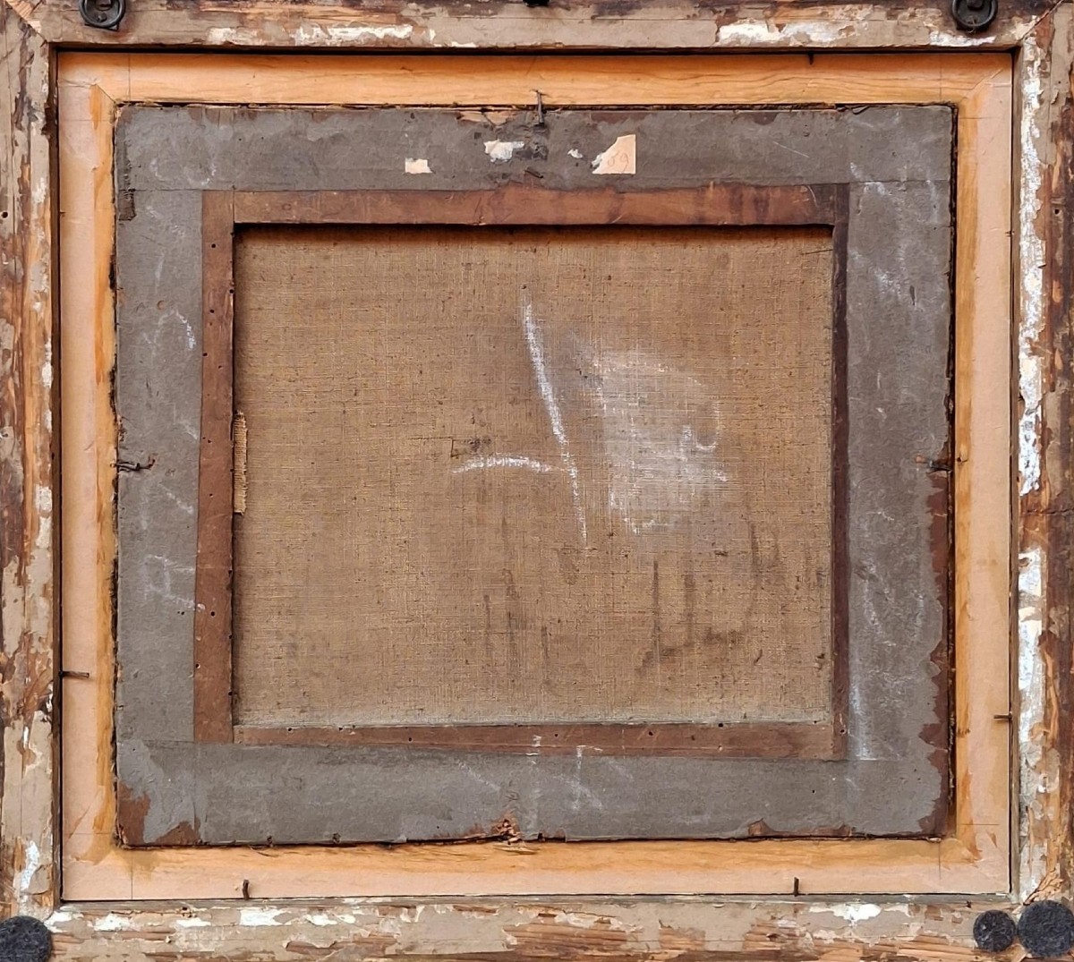 Nicola Bertuzzi - Bologna - Paesaggio con san Gerolamo - Tempera su prima tela - Ancona-photo-4