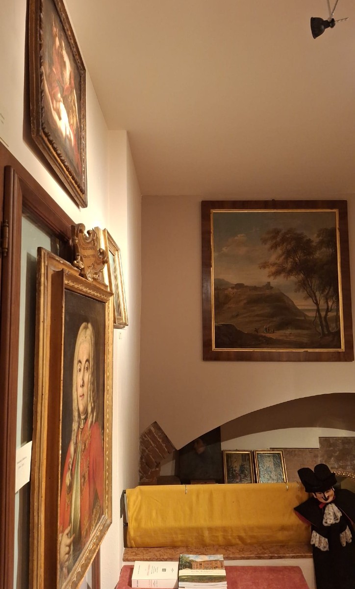 Francesco Gamma - Ritratto di Bolognini - XVIII secolo - Bologna - Prima tela cornice originale-photo-3