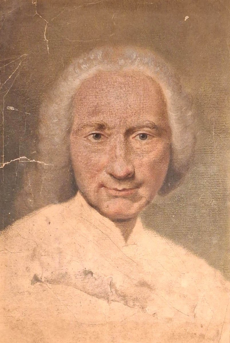 Ritratto maschile - Tecnica mista - XVIII secolo - Settecento