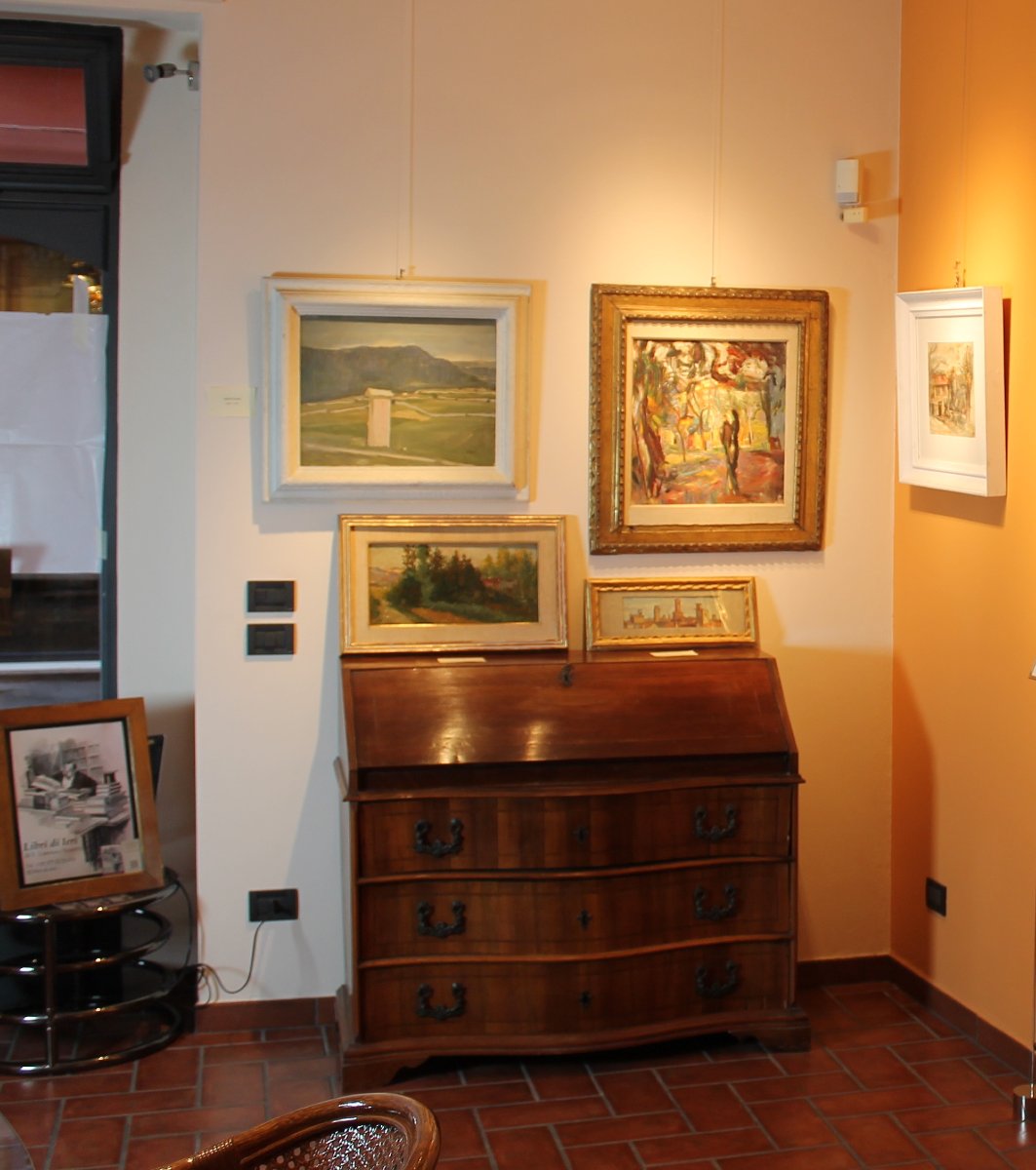 Mario Pozzati - Paesaggio a Asiago - Tela - Firmato-photo-2