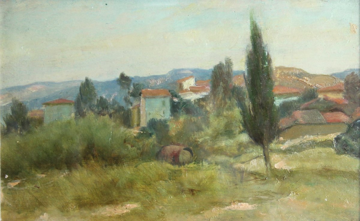Ferruccio Giacomelli - Bologna - Serie di paesaggi appeninici -  Firmato