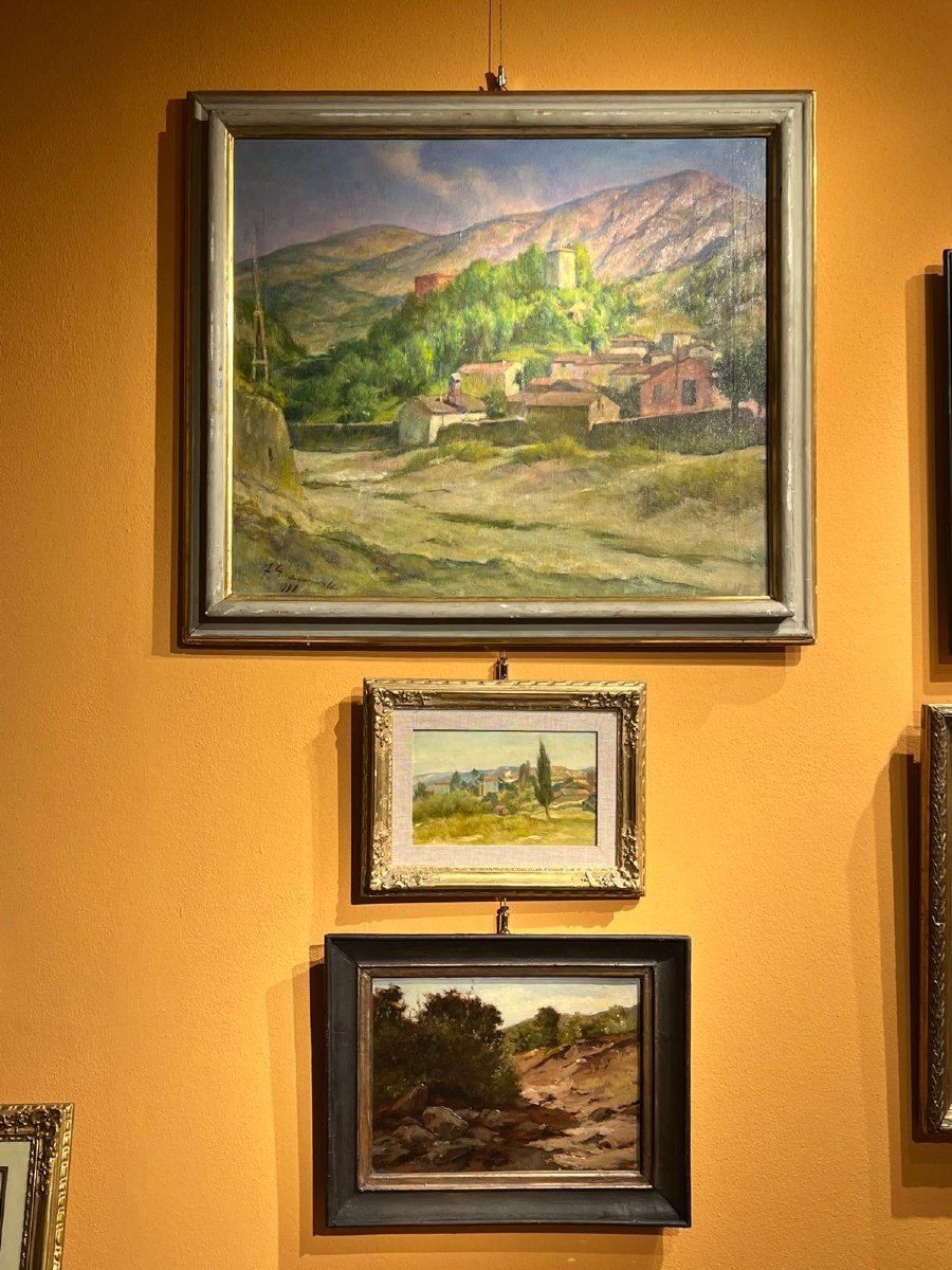 FERRUCCIO GIACOMELLI - BOLOGNA - PAESAGGIO APPENINICO - FIRMATO -Fiumalbo-photo-3