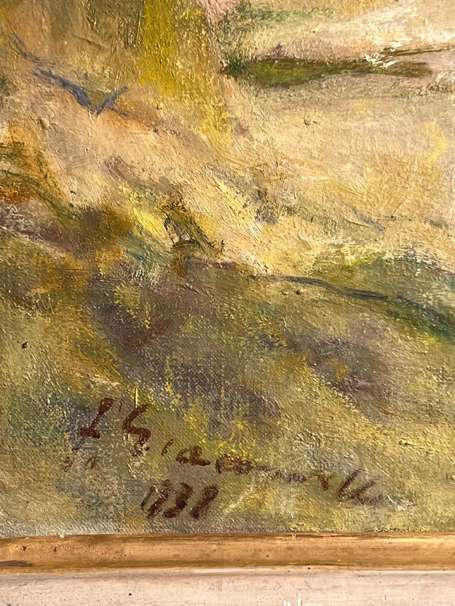 FERRUCCIO GIACOMELLI - BOLOGNA - PAESAGGIO APPENINICO - FIRMATO -Fiumalbo-photo-4