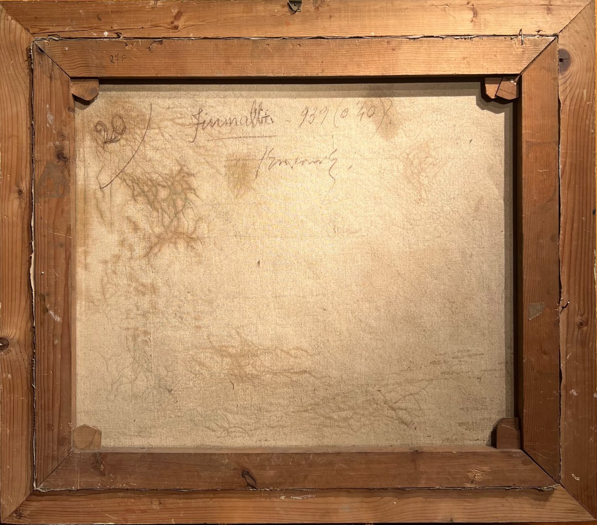 FERRUCCIO GIACOMELLI - BOLOGNA - PAESAGGIO APPENINICO - FIRMATO -Fiumalbo-photo-1