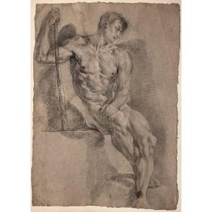 Giuseppe Varotti - Bologna – Disegno – Accademia – Nudo maschile - Settecento