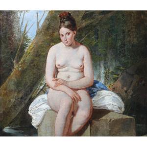 Filippo Marsigli - Neoclassico - Naples - Nudo femminile - XIX Secolo - Firmato e datato