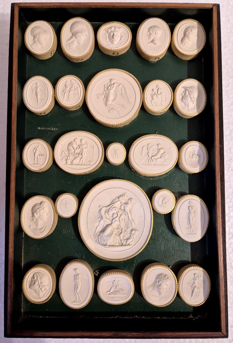 Collezione di calchi in gesso Grand Tour Italia XIX secolo-photo-3