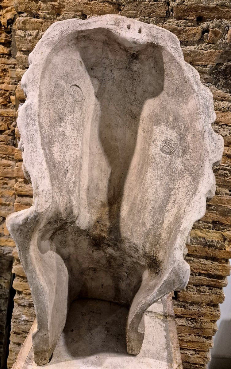 Busto in terracotta di Alessandro Magno da Lisippo, XX secolo-photo-3