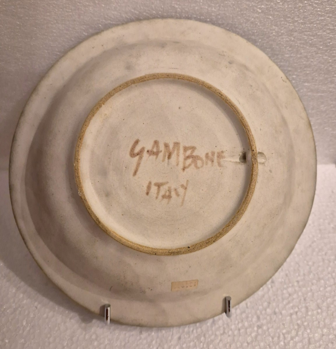 Coppa in gres Bruno Gambone Italia anni 70-photo-1