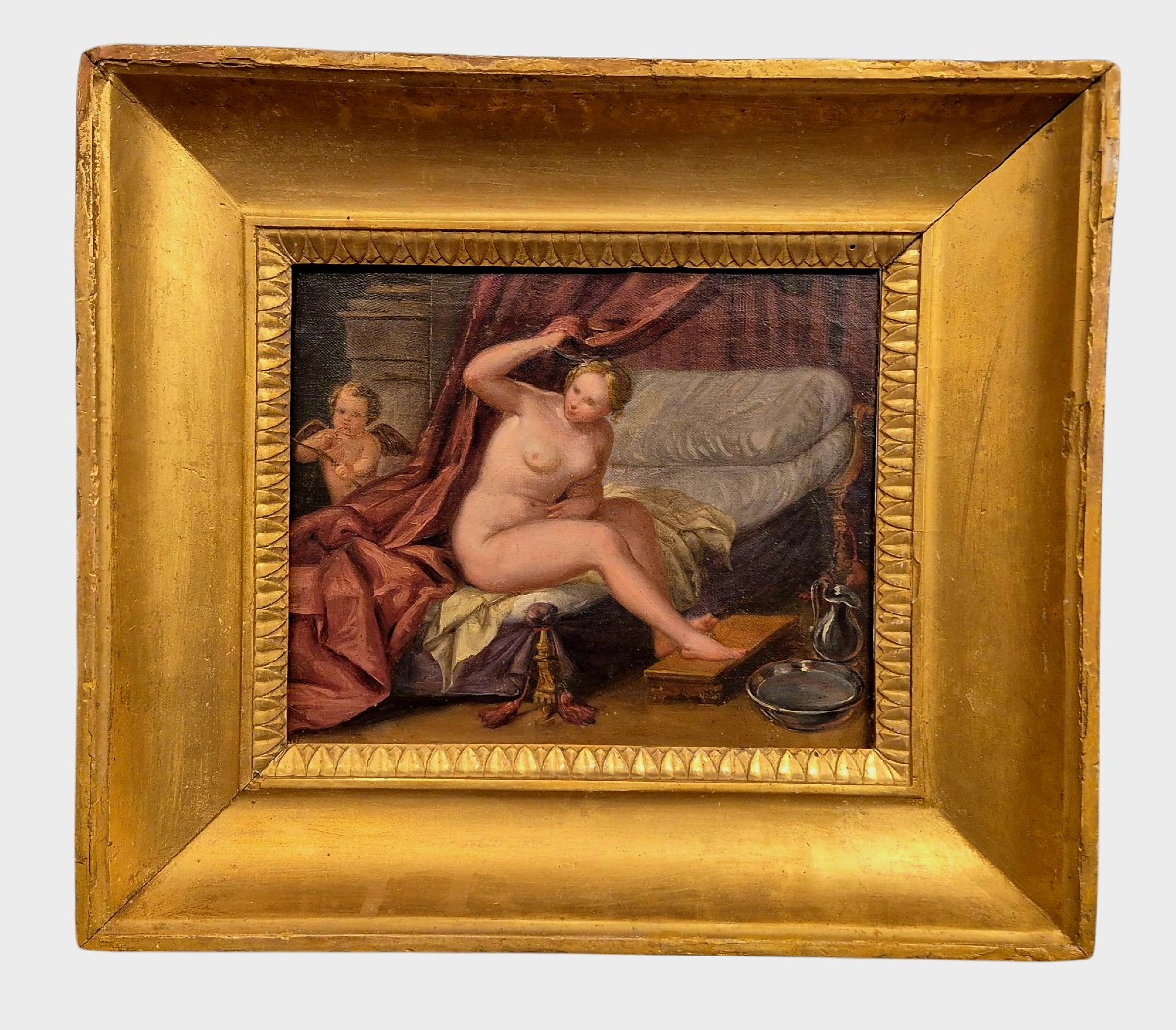 Venere e Cupido, Dipinto Venezia XVIII Secolo 