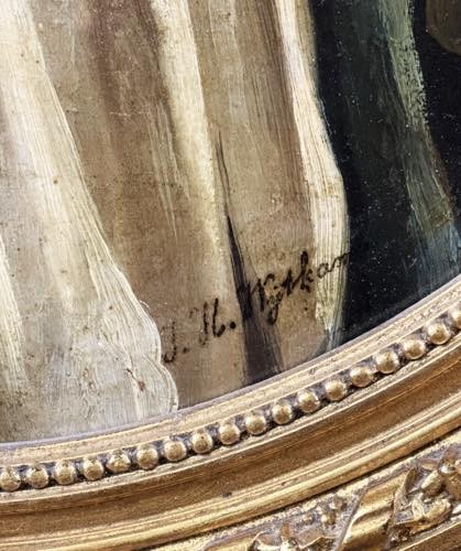 Ritratto di giovane uomo, Dipinto, Roma XIX Secolo Grandtour-photo-2