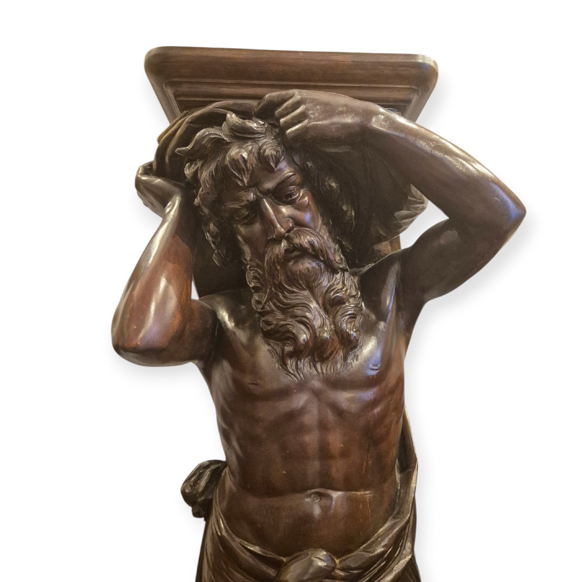 Telamone, Sellette in noce , Venezia XIX Secolo-photo-2