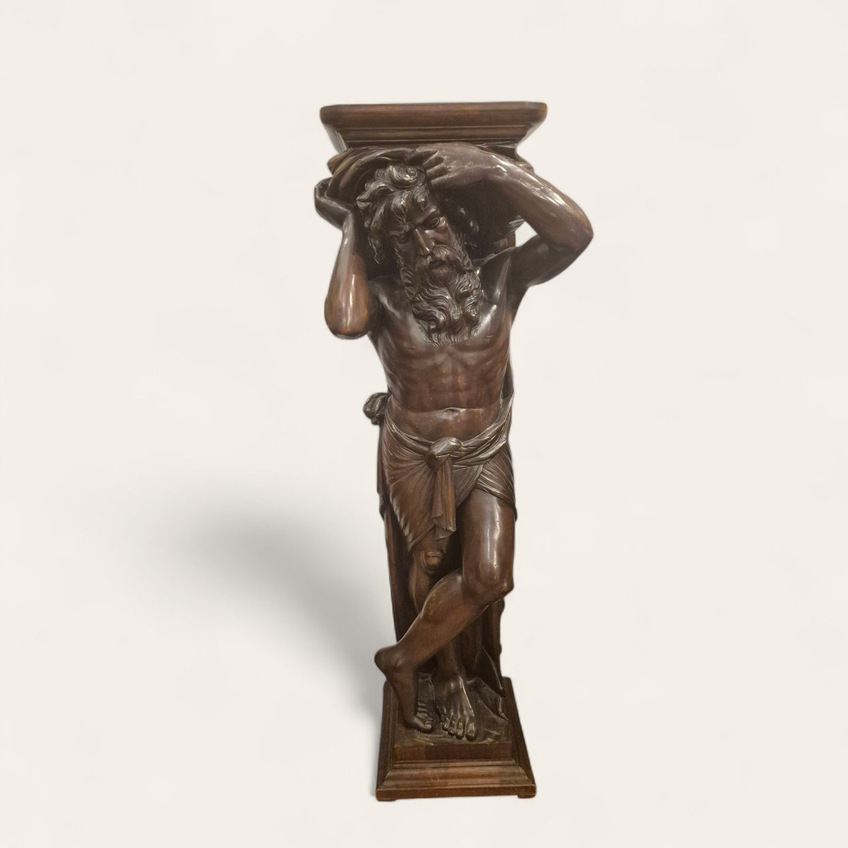 Telamone, Sellette in noce , Venezia XIX Secolo