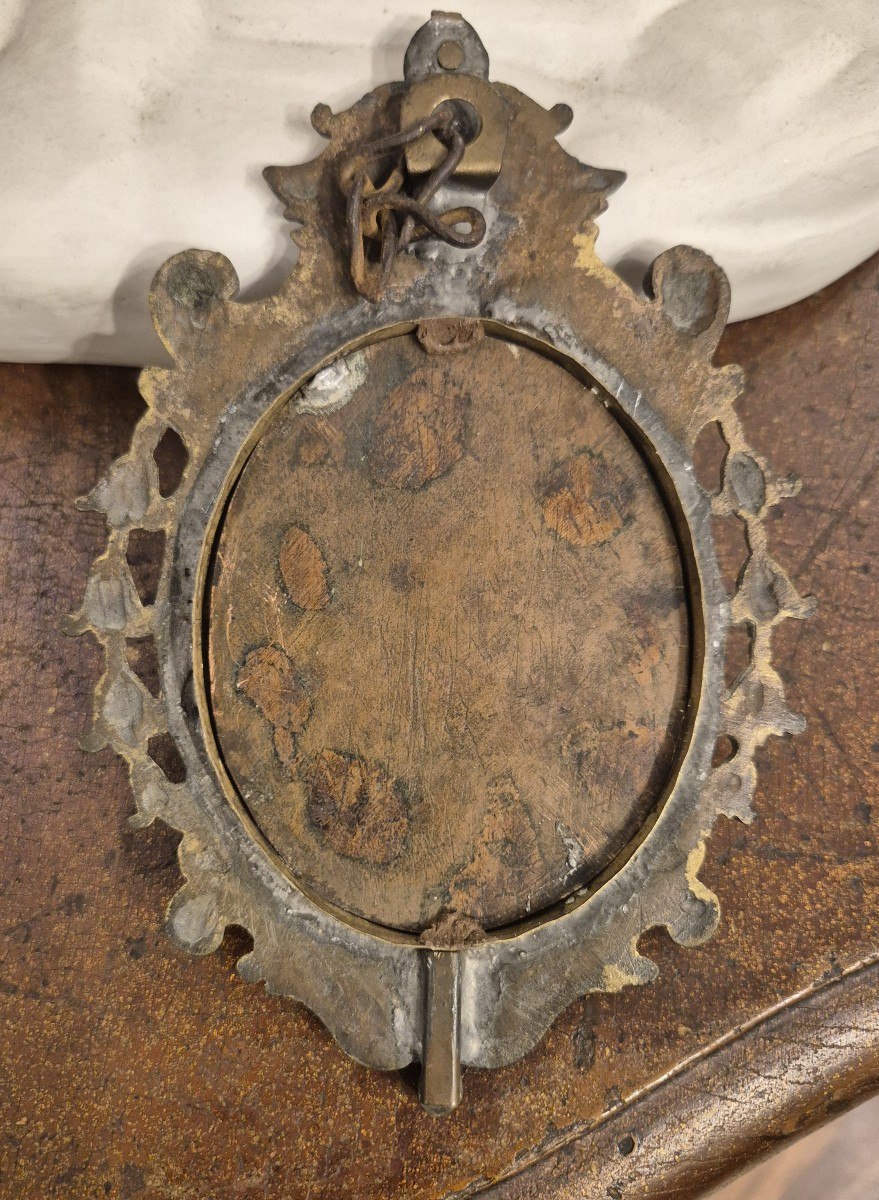 Ritratto d uomo con lettera o partitura, dipinto , Italia XVIII Secolo-photo-3