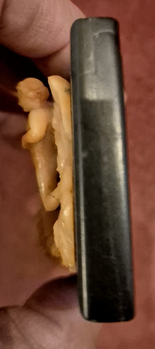 Scultura in corallo Sciacca Sicilia XIX secolo il carro dell'amore-photo-4