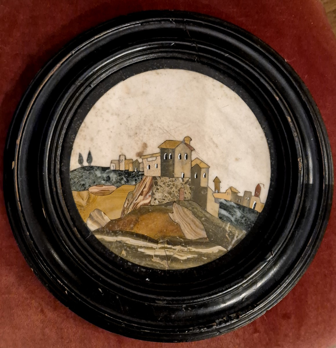 Tarsia marmorea Sicilia XVIII secolo