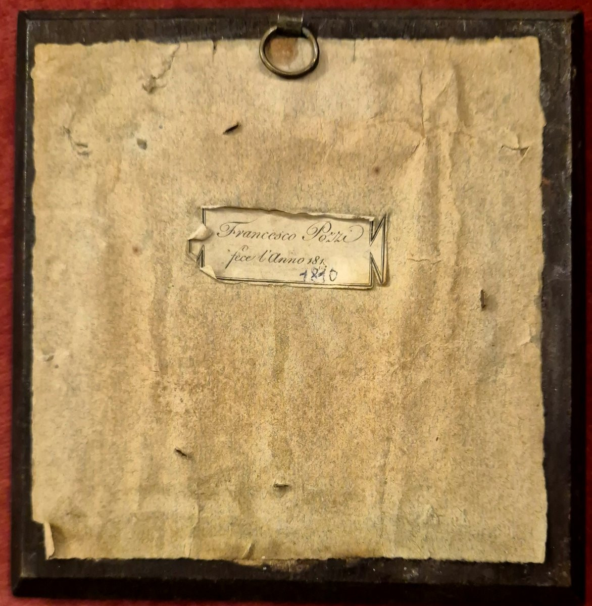 Ritratto in cera Italia XIX secolo Francesco Pozzi-photo-2