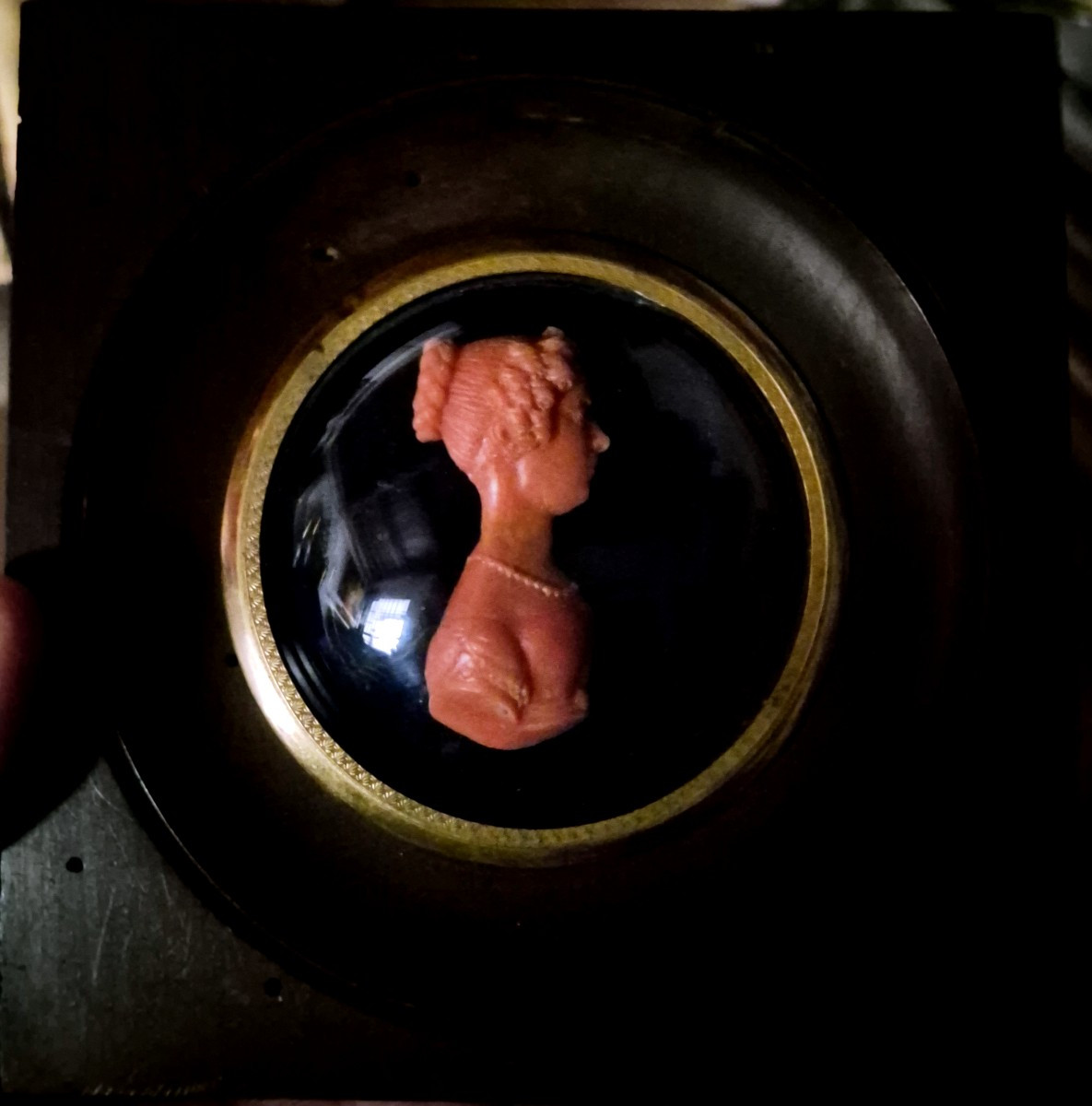 Ritratto in cera Italia XIX secolo Francesco Pozzi