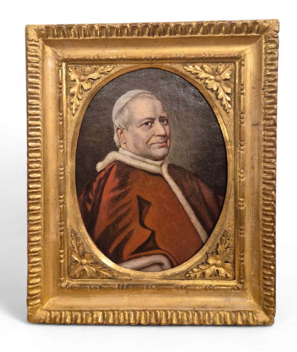 Ritratto di Papa Pio Ix, Dipinto , Roma XIX Secolo Grand tour 