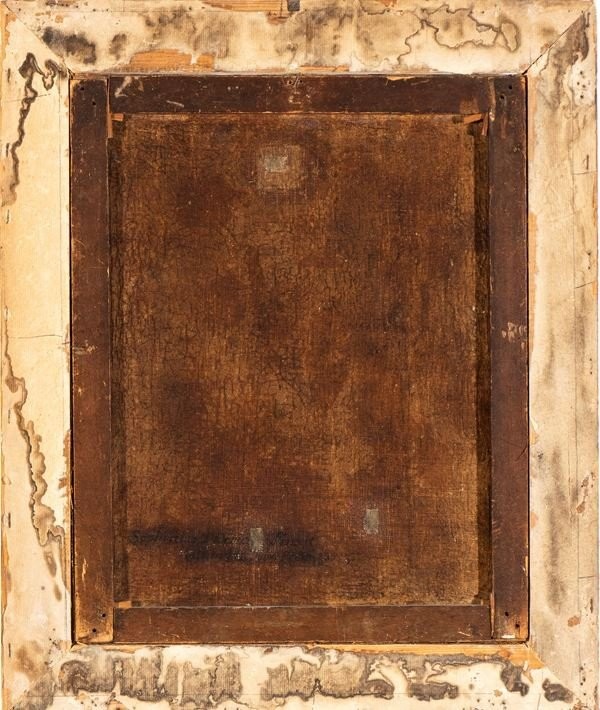 Ritratto d uomo con la camicia slacciata , Dipinto Venezia  XVIII Secolo grand tour-photo-3