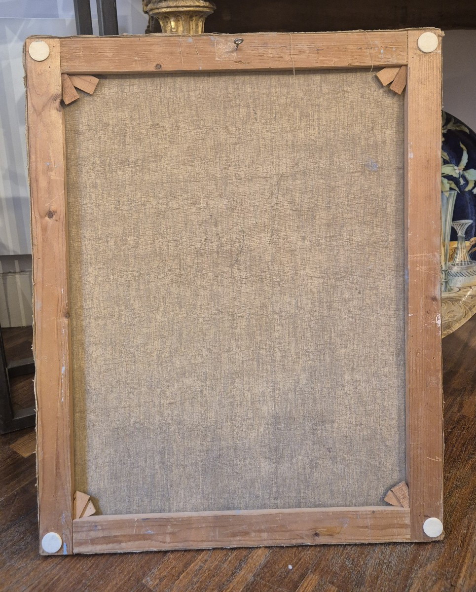 Ragazzi della Gil, Dipinto di C. Tafuri, italia anni trenta -photo-3