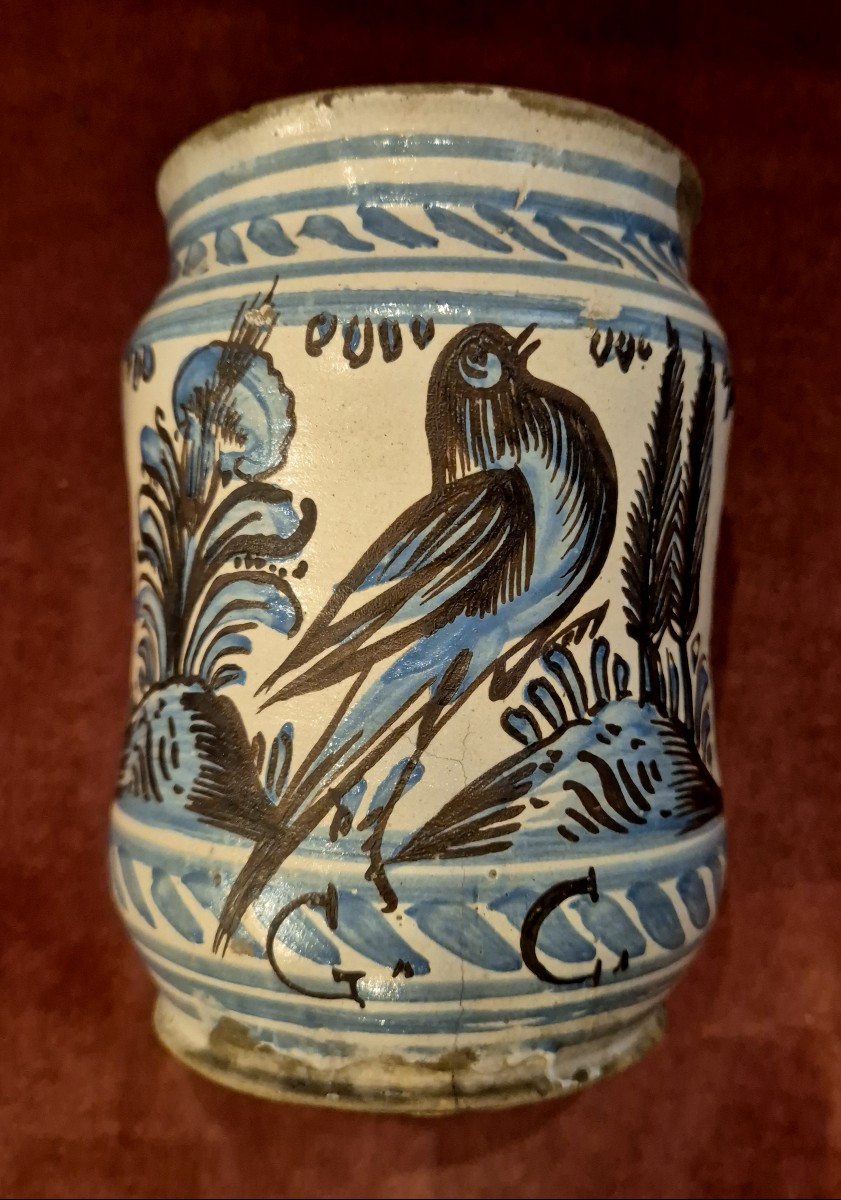 Albarello di piccole dimensioni Laterza XVIII secolo