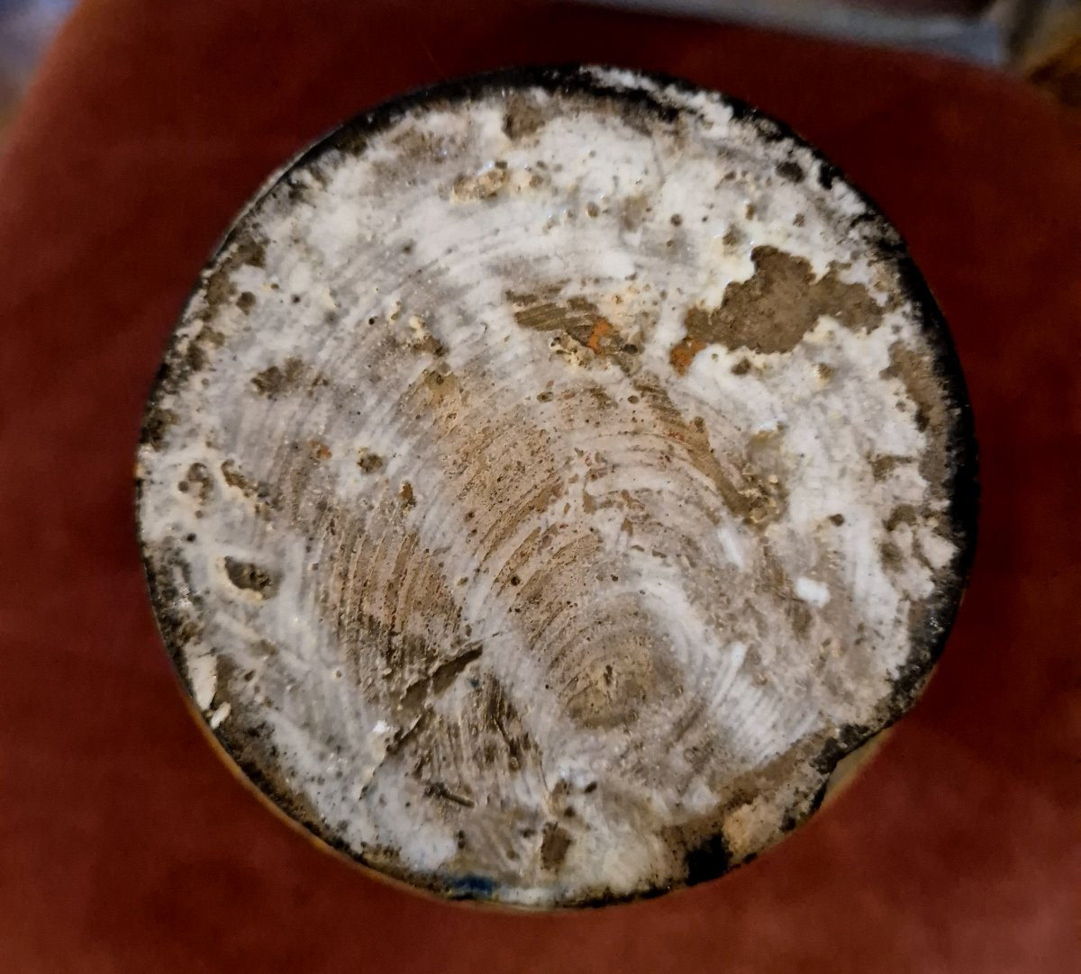 Albarello maiolica Burgio Sicilia XVII secolo Nicolò Lo Cascio 1679-photo-1