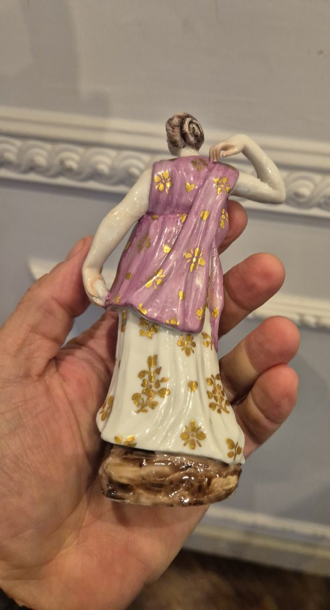 Figurina porcellana Doccia circa 1770 XVIII secolo-photo-3