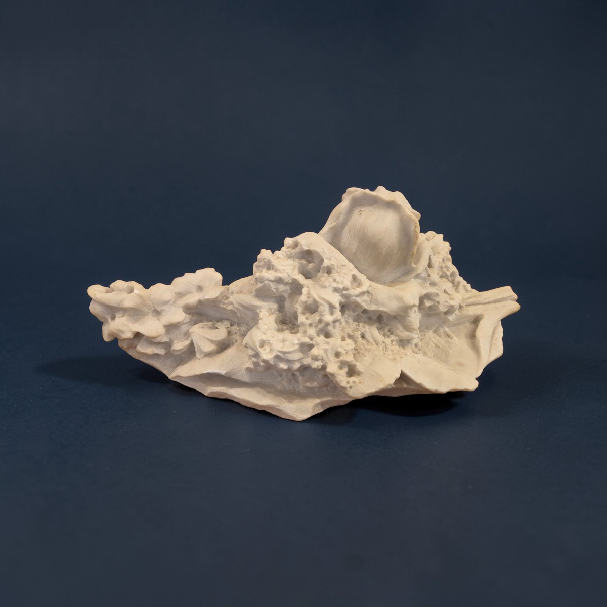 Bouquet di rose, Scultura , Marmo Italia XIX Secolo-photo-3