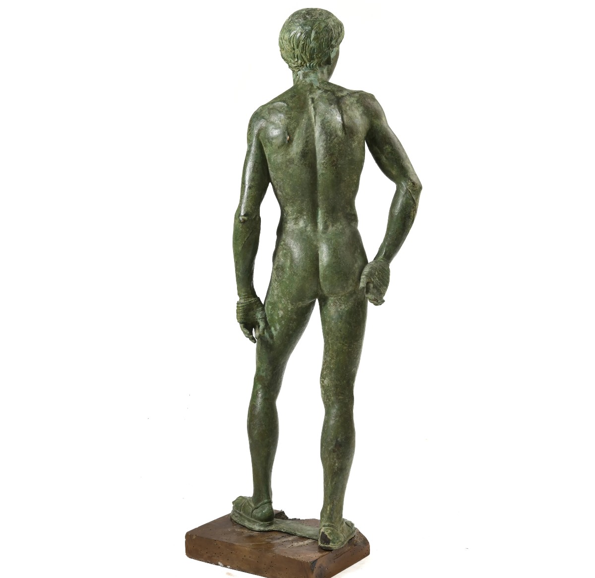 Giovane pugilatore, scultura , italia 1930 art deco-photo-4