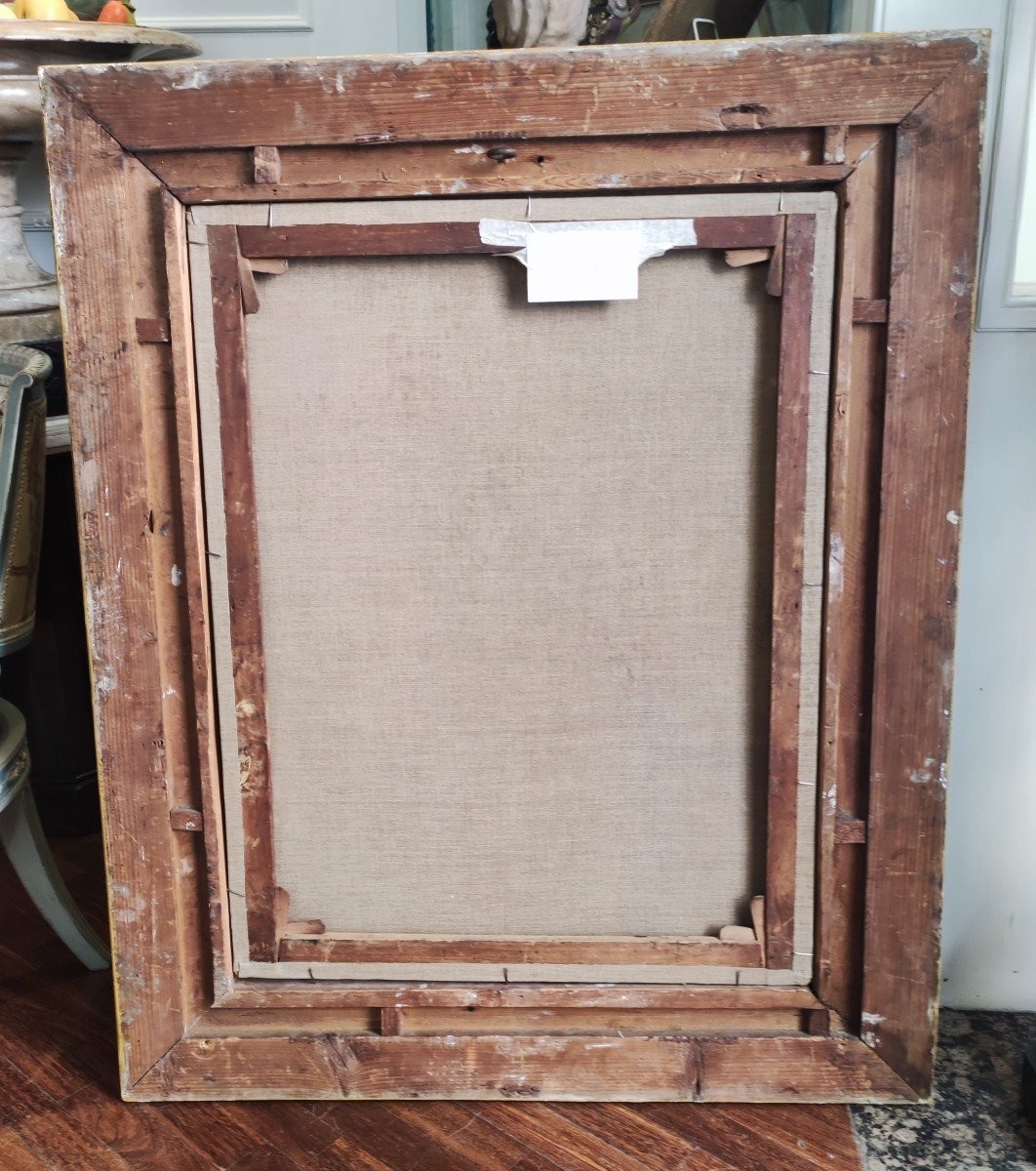 Nudo accademico con le braccia alzate, Dipinto . italia XIX Secolo -photo-4