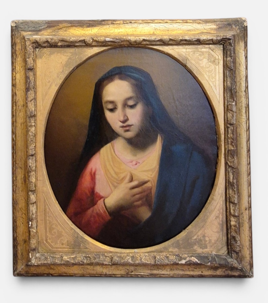 Madonna annunciata, dipinto, Italia XVIII Secolo 