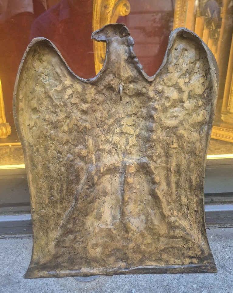 Aquila , Scultura in bronzo , XIX Secolo -photo-3