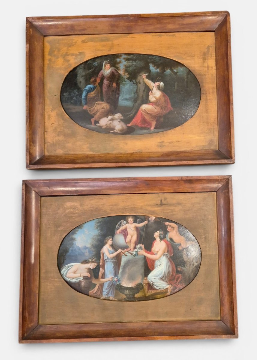 Scene sull amore , Dipinti, Italia inizi XIX Secolo 