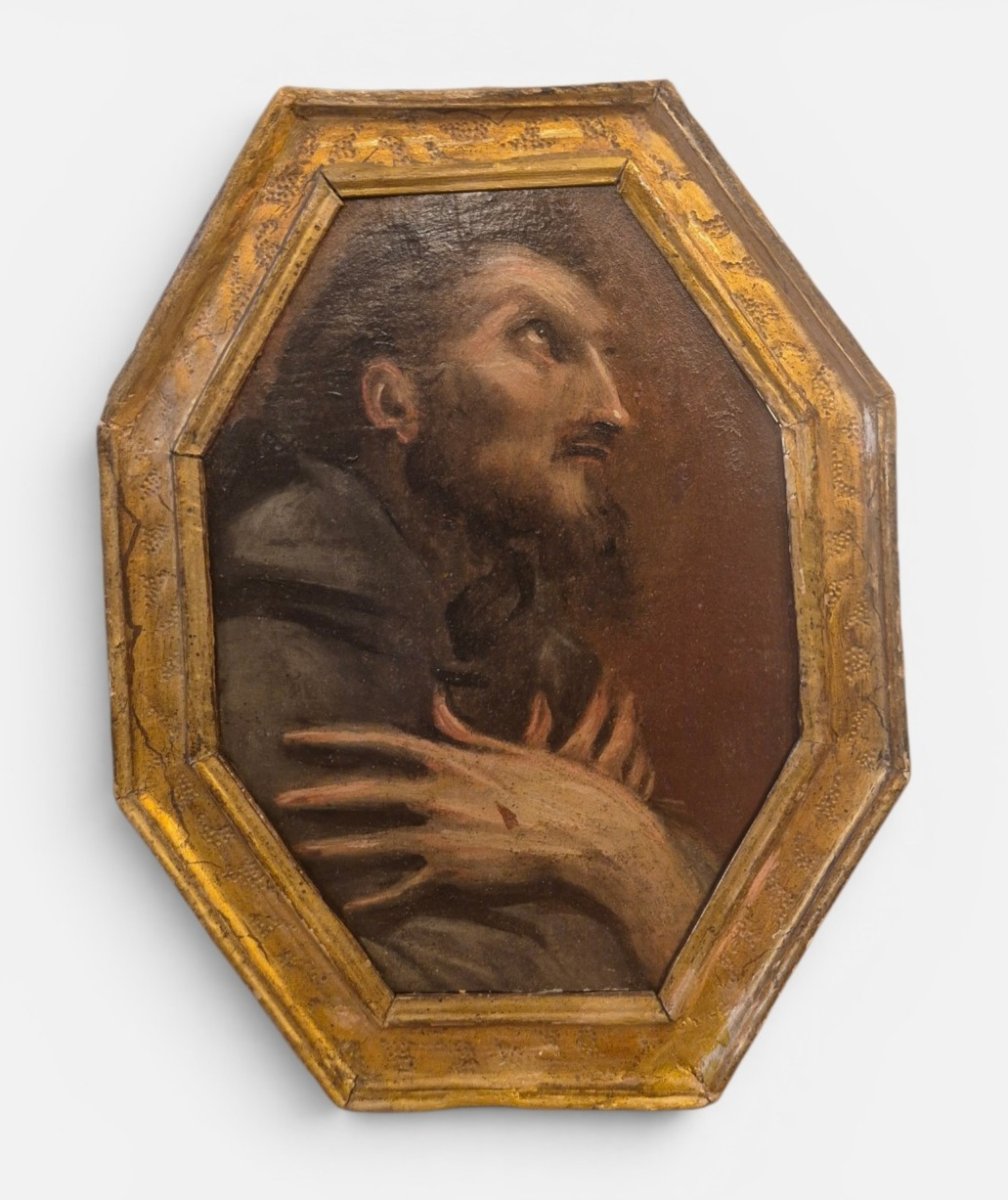 San Francesco, dipinto Italia XVlll Secolo 