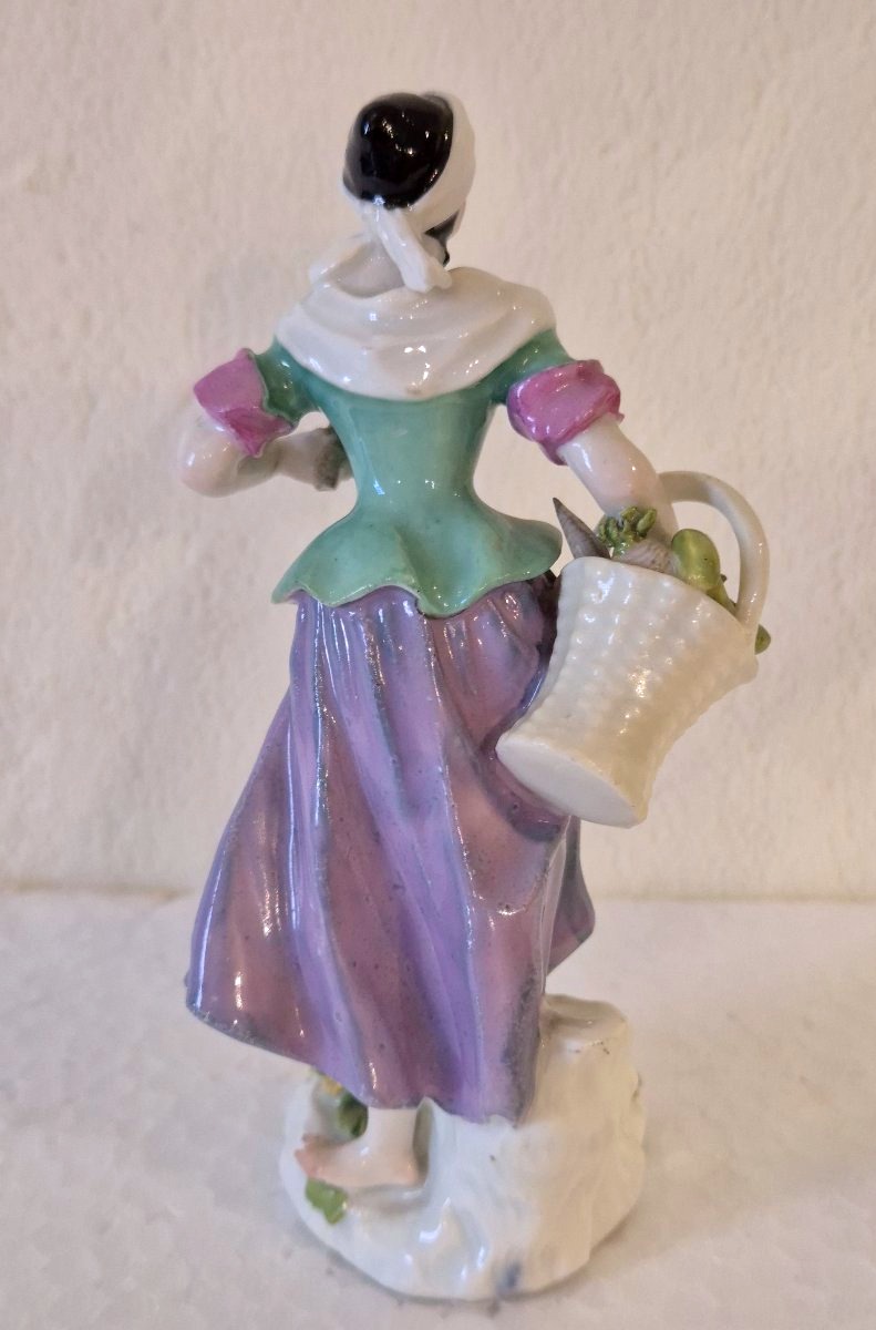 Figurina porcellana Meissen circa 1760 XVIII secolo-photo-2