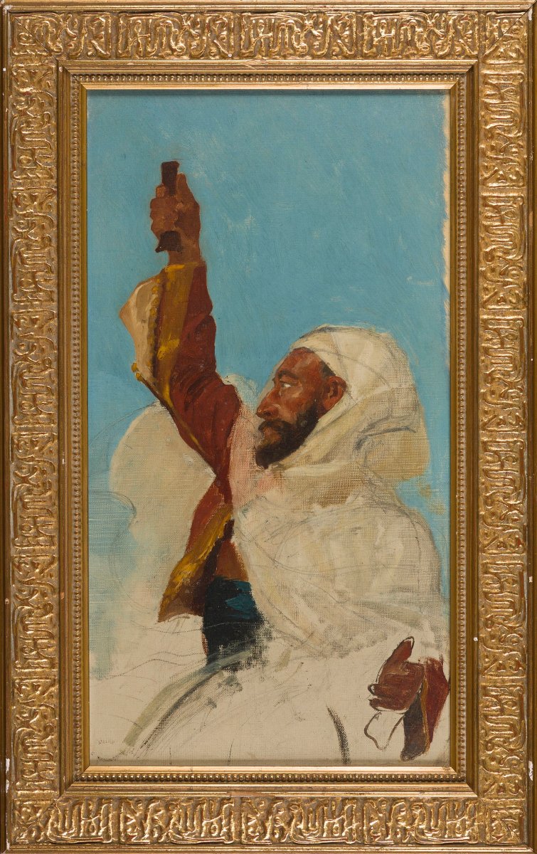 Scuola orientalista francese George Washington Studio di berbero XIX secolo 