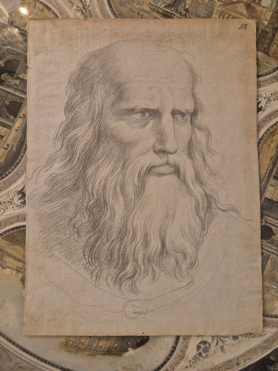 Aristotele, Disegno Italia inizi XIX Secolo-photo-2