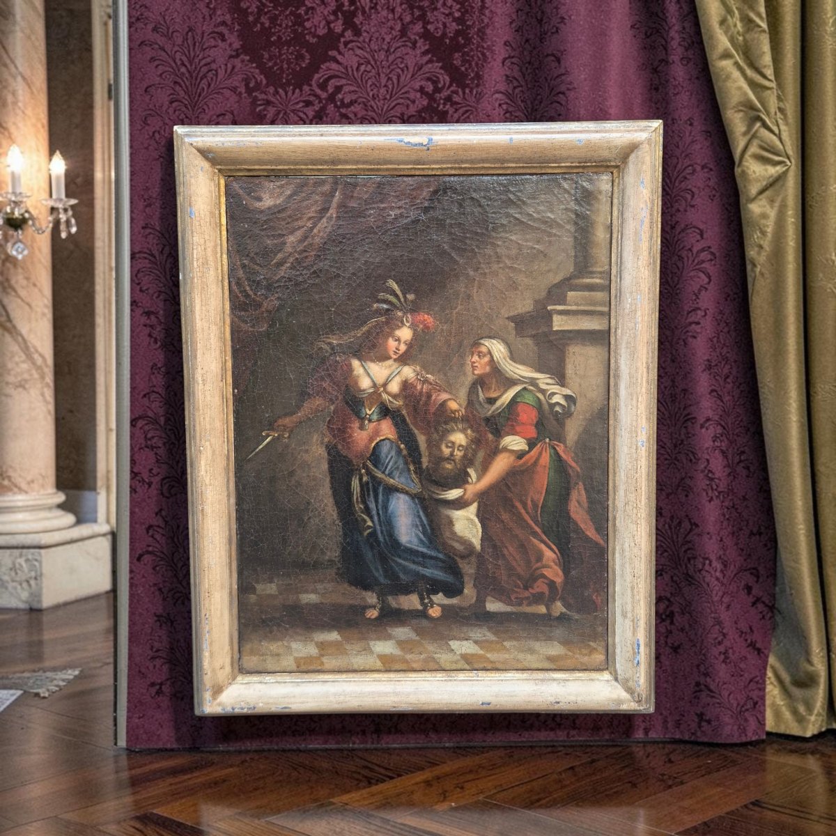 Giuditta e Oloferne, Dipinto , Firenze XVII Secolo -photo-2