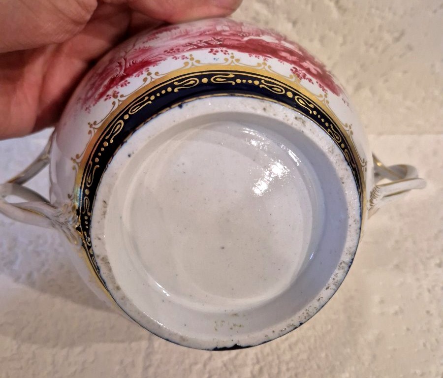 Tazza da puerpera porcellana Doccia Fanciullacci XVIII secolo-photo-2