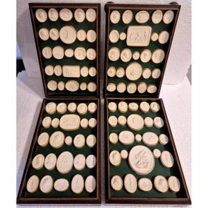 Collezione di calchi in gesso Grand Tour Italia XIX secolo