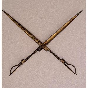 Forbici ottomane da calligrafo XIX secolo arte islamica