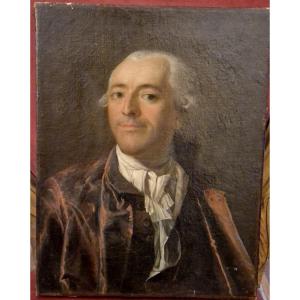 Scuola francese cerchia di Nattier Ritratto di Gentiluomo XVIII secolo