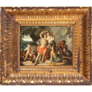 Scena mitologica, dipinto Italia inizi XIX Secolo