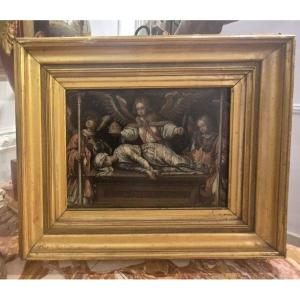 Santa Cecilia con angeli, Dipinto , Roma XVII Secolo