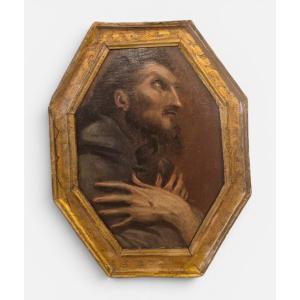 San Francesco, dipinto Italia XVlll Secolo