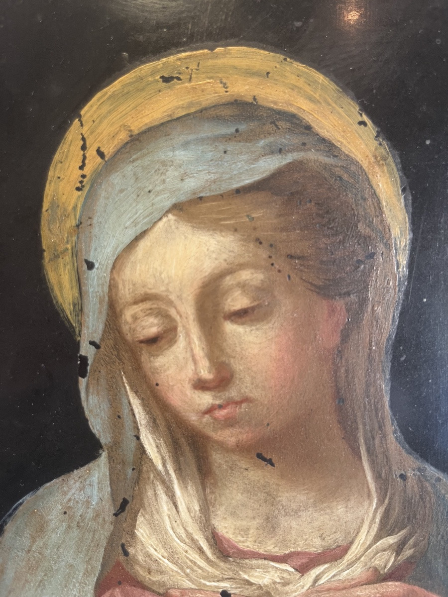 madonna dipinta su ardesia -photo-2