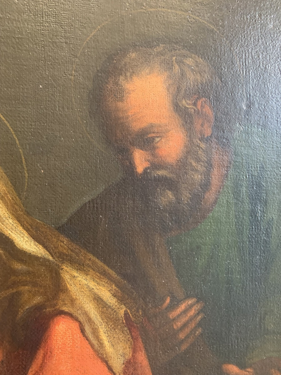 dipinto raffigurante sacra famiglia -photo-3